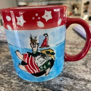 HausenWare xmas cup designed by Mary Jane Mitchell